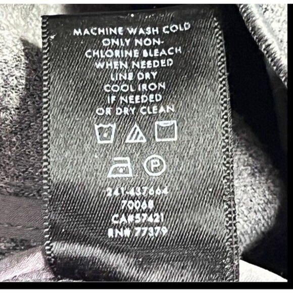 Ann Taylor The Hutton Blazer 0 Gray Wool Blend Washable One Button Tailored - Picture 7 of 8